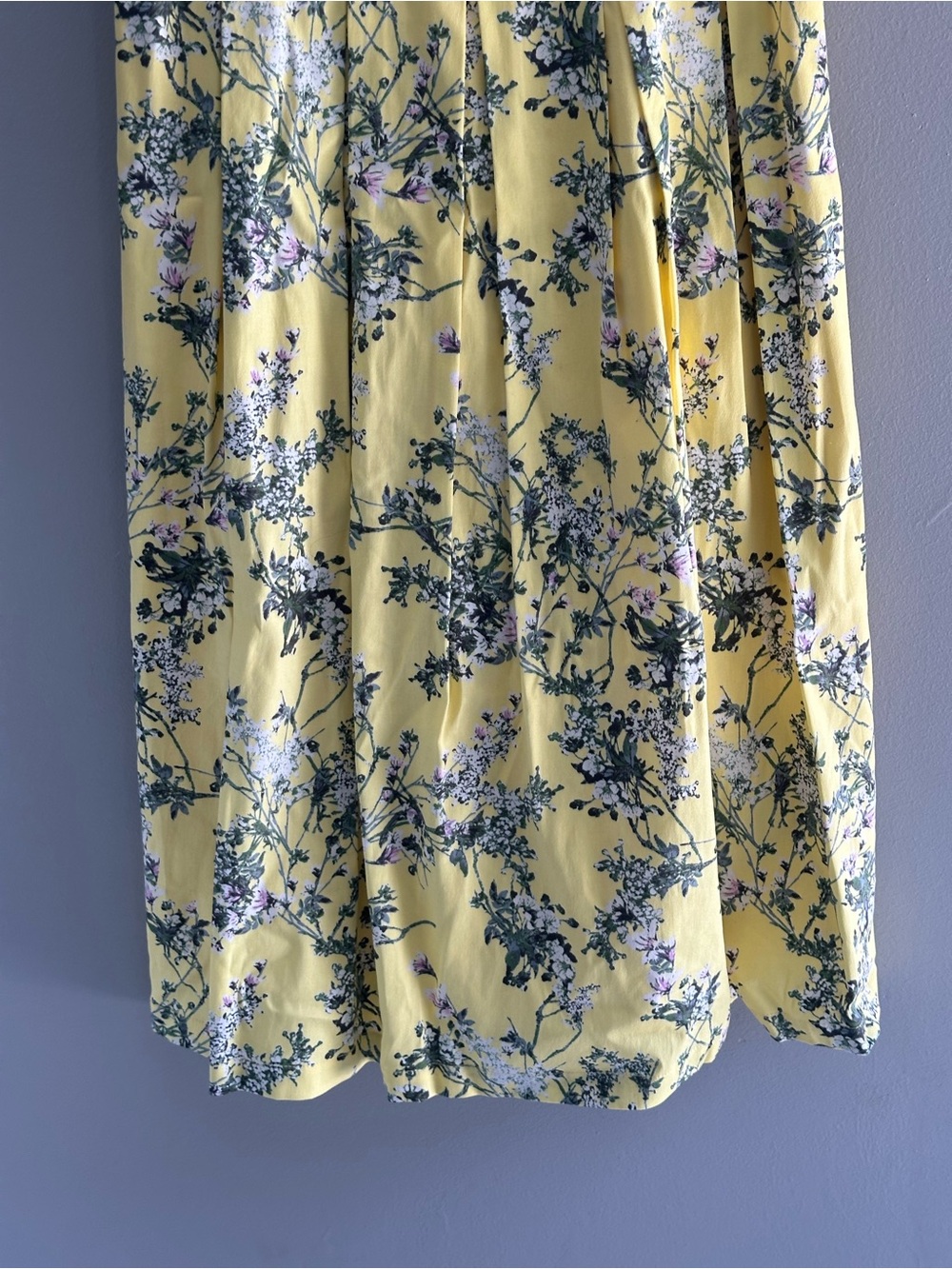 Alex Marie Yellow Floral Midi Dress - Picture 4 of 9